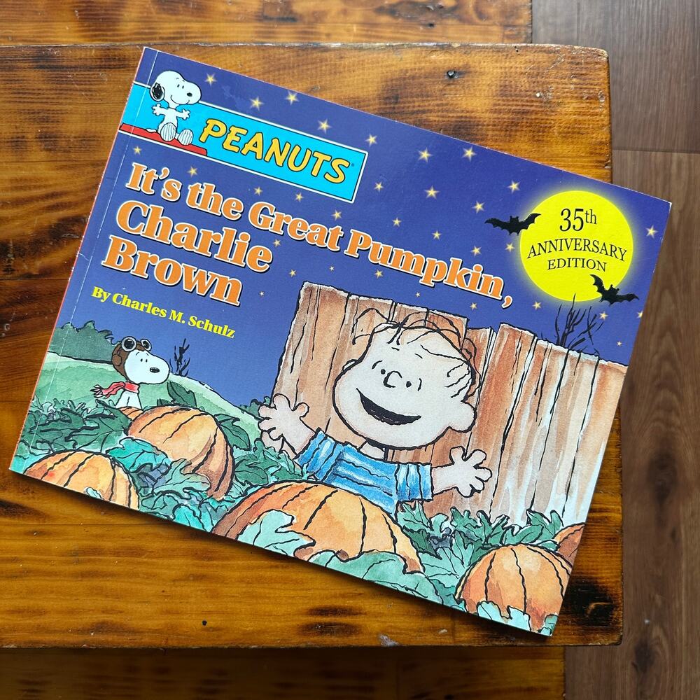 Vintage 2001 Peanuts It's The Great Pumpkin Charlie Brown Paperback Book